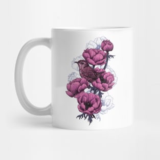 Wren bouquet Mug